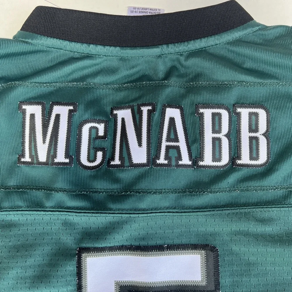 VTG Donovan McNabb #5 Philadelphia Eagles Reebok Jersey Youth XL (18-20) Green